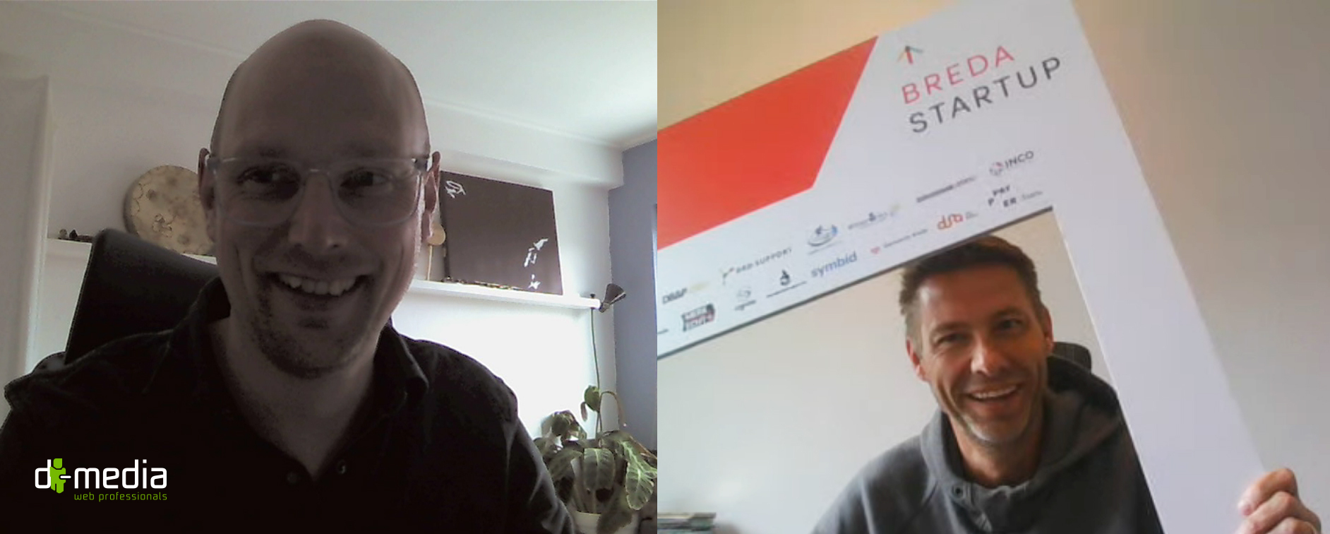 Daniel Schoone en Peter Brouwers bezegelen de samenwerking