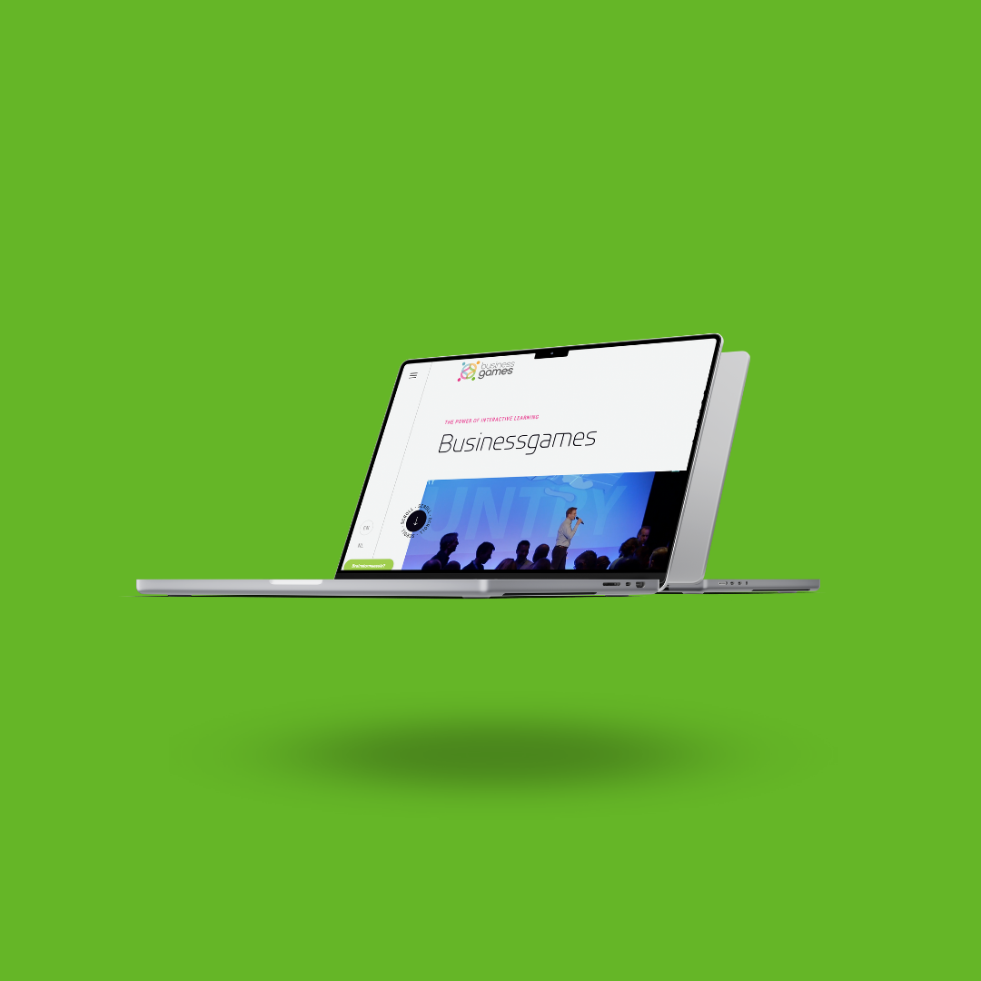 laptop preview nieuwe website met maatwerk CMS