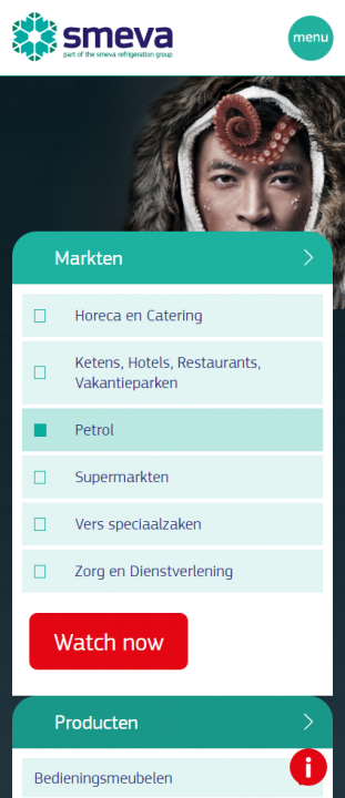 Responsive producten wizard interactieve tool