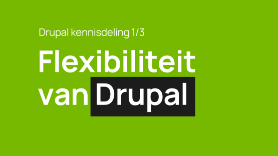Flexibiliteit met Drupal